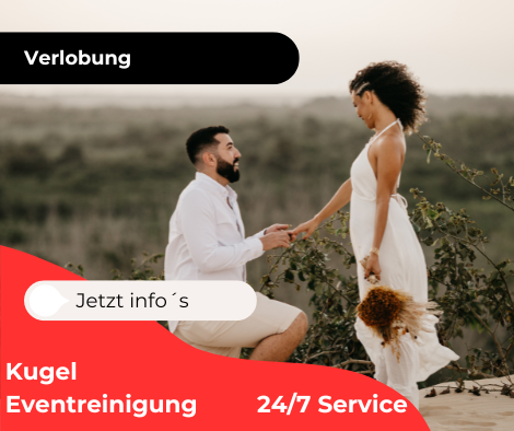 Verlobungsfeiern und Eventreinigung in Berlin.