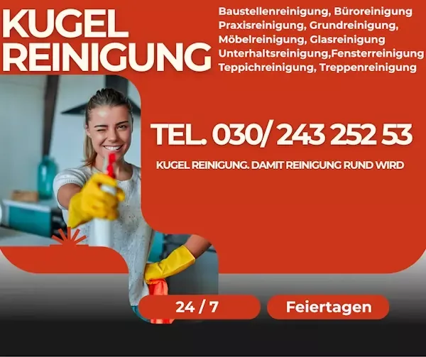 Gebäudeservice mit Gebäudereinigung und Entrümpelung.
